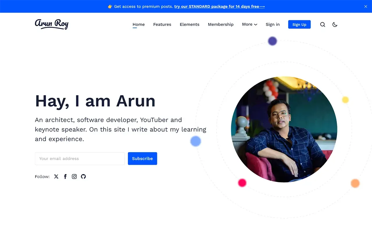 Arun Ghost Theme