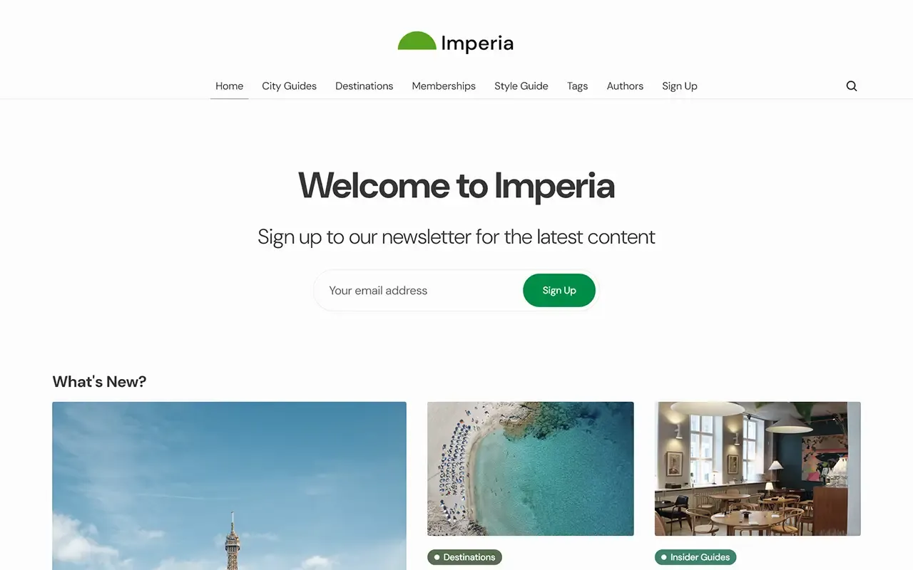 Imperia Ghost Theme