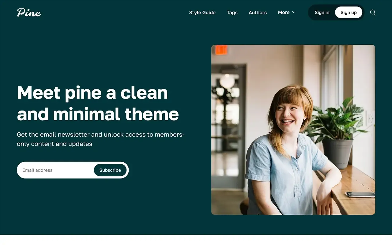 Pine Ghost Theme