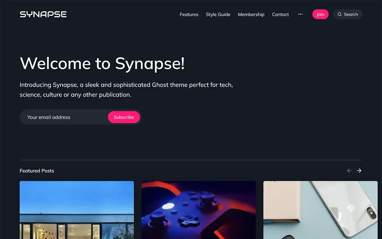 Synapse Ghost Theme